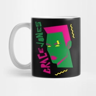 GRACE JONES 80S TYLE GEOMETRIC Mug